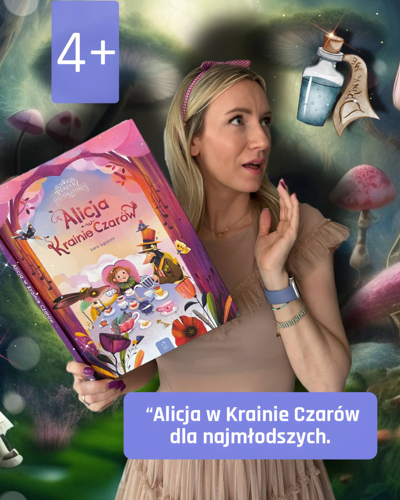 "Alicja w Krainie Czarów" - recenzja książki dla dzieci. - Książki dla