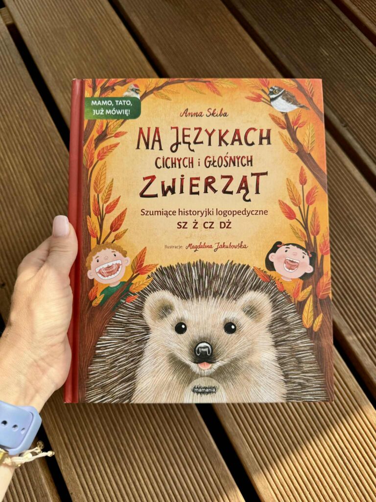 Okładka książki "Na jeżykach cichych i głośnych zwierząt"